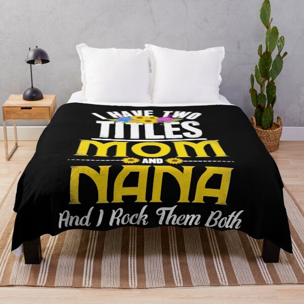 Artikel-Vorschau von Ich habe zwei Titel Mama und Nana und ich rocke sie beide, designt und verkauft von Captain Mood.