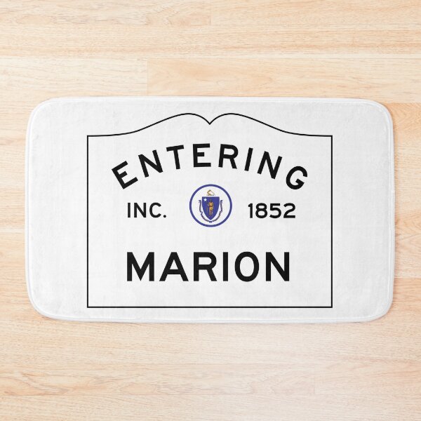 Item preview, Entering Marion Massachusetts - Commonwealth of Massachusetts Road Sign  designed and sold by NewNomads.