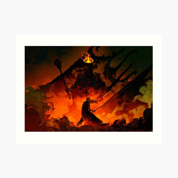 I am no man Art Print