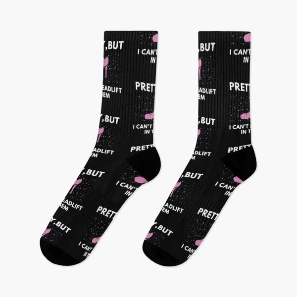 Item preview, Pretty High Heels, But I Can't Deadlift In Them - Fitness Humor designed and sold by m95sim.