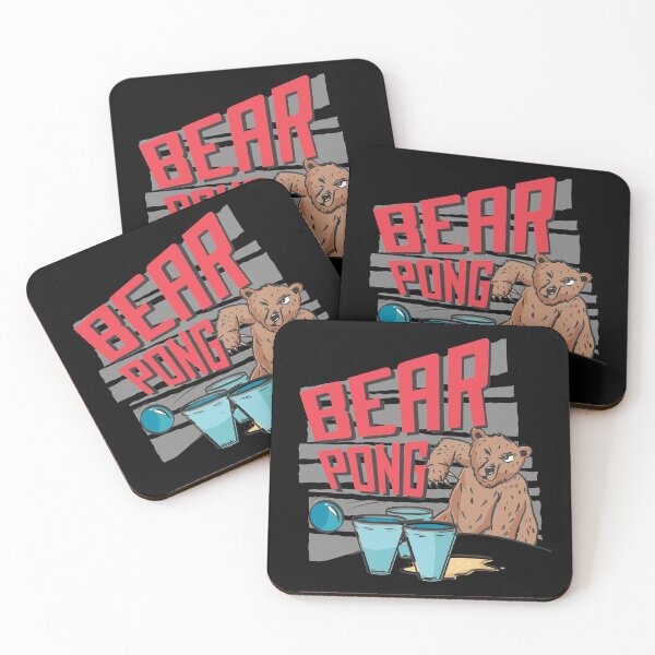 Artikelvorschau, Bear Pong Bär Pong Bierpong entworfen und verkauft von Dibbelchen.