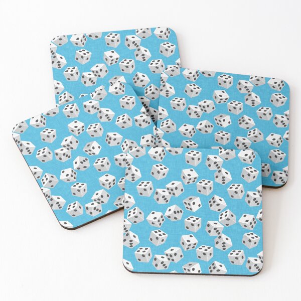 Item preview, Dice - blue designed and sold by littlearrow.