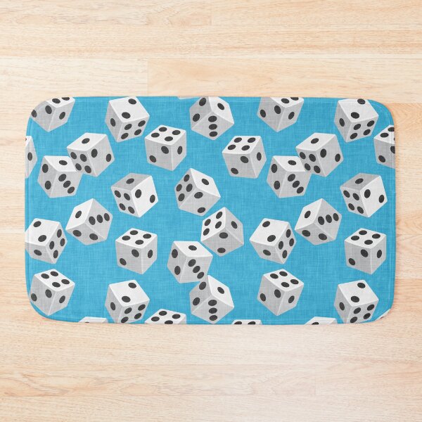 Item preview, Dice - blue designed and sold by littlearrow.