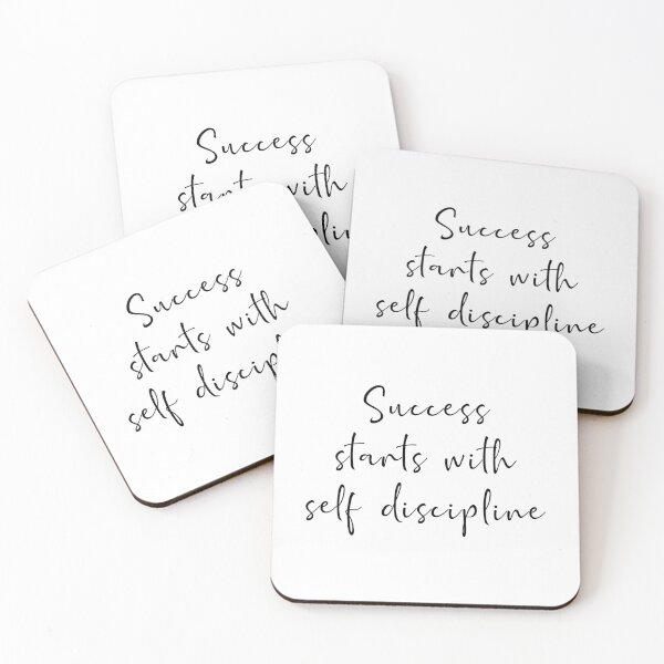 Item preview, Success starts with self discipline designed and sold by Pameli.