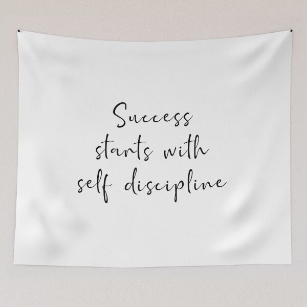 Item preview, Success starts with self discipline designed and sold by Pameli.
