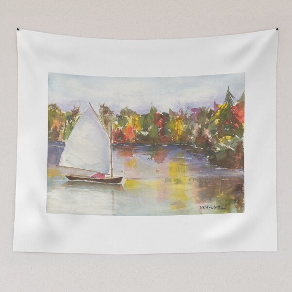 Item preview, "Autumn Sail" designed and sold by thedocandcat.