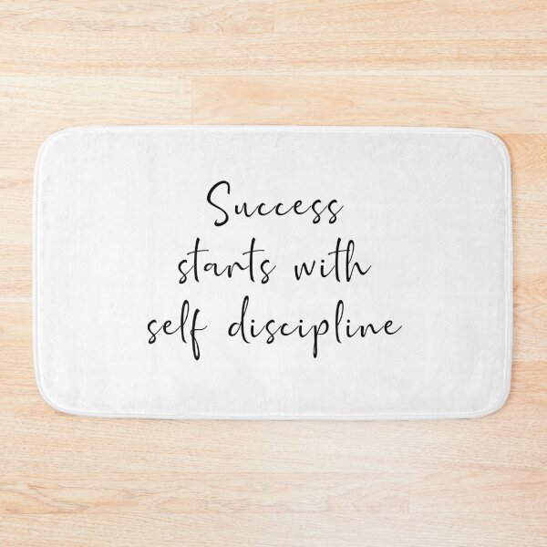 Item preview, Success starts with self discipline designed and sold by Pameli.