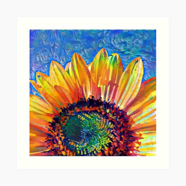 Solar eyelashes Art Print
