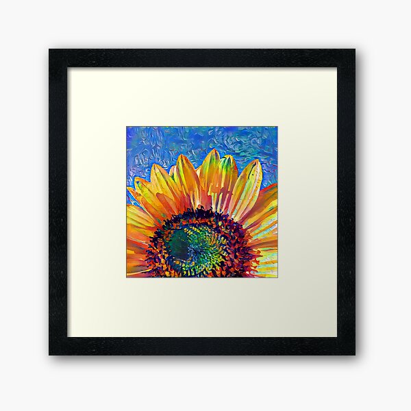 Solar eyelashes Framed Art Print
