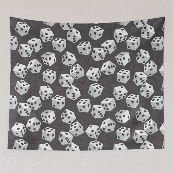 Item preview, Dice - grey designed and sold by littlearrow.