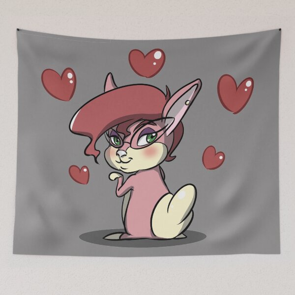 Item preview, Cute Love Bunny designed and sold by DiverseMerch.