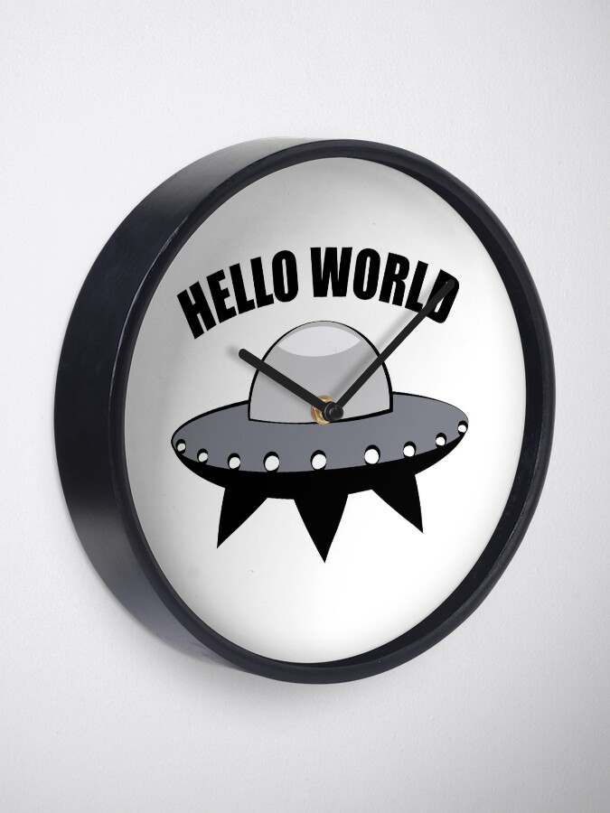 Alternate view of Hello World Clock