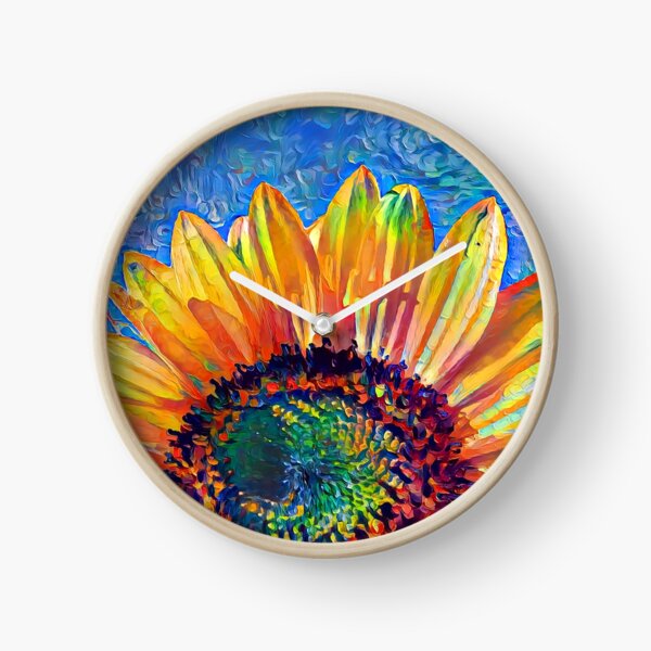 Solar eyelashes Clock