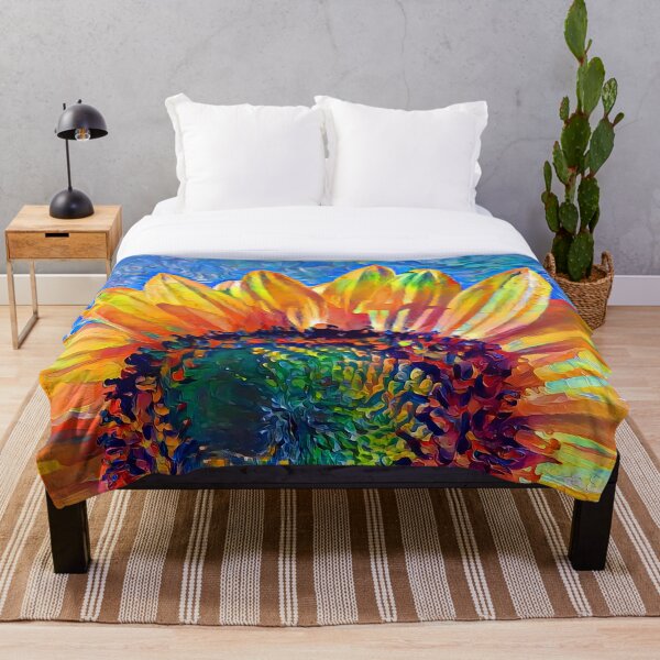 Solar eyelashes Throw Blanket