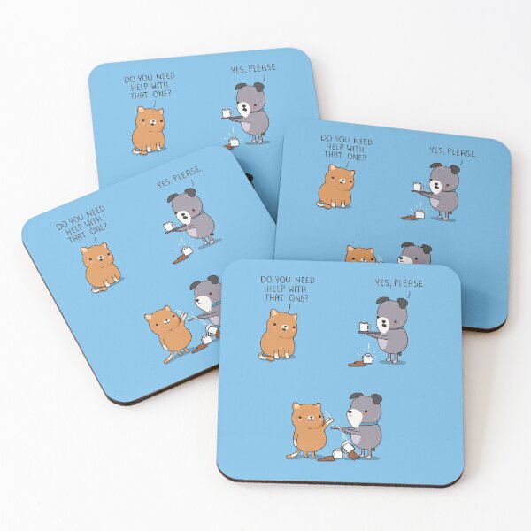Help others Coasters (Set of 4)