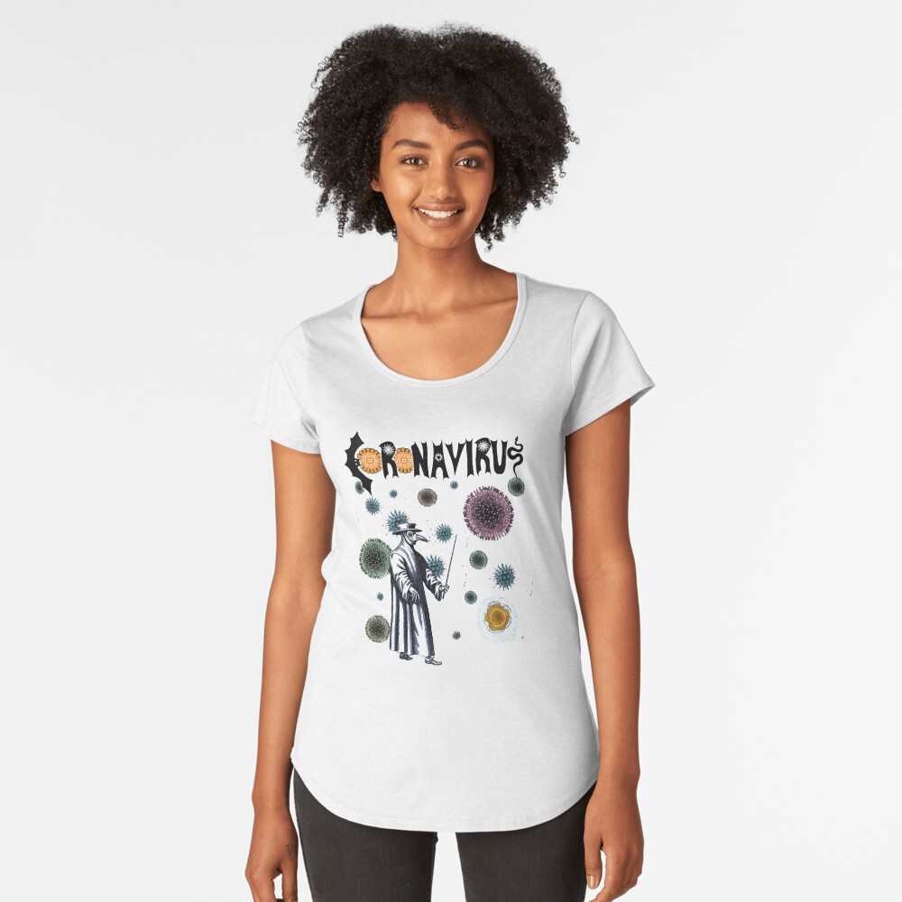 Item preview, Premium Scoop T-Shirt designed and sold by ArtToons.