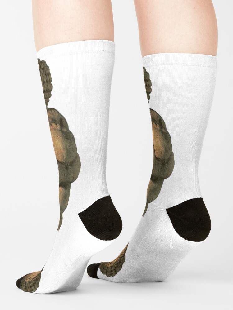 Alternate view of #Venus of #Willendorf #artifact sculpture art figurine statue humanbody #VenusofWillendorf Socks