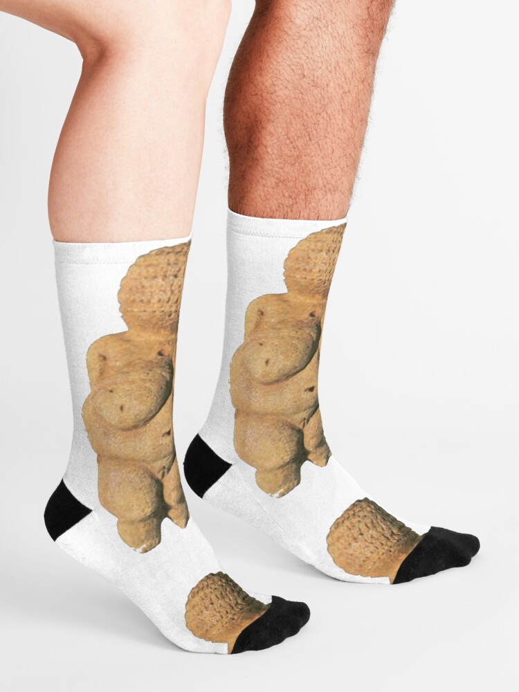 Alternate view of #Venus of #Willendorf #artifact sculpture art figurine statue humanbody #VenusofWillendorf Socks