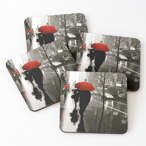 Item preview, Red Umbrella Rainy Day New York City designed and sold by Ryan Biddle.