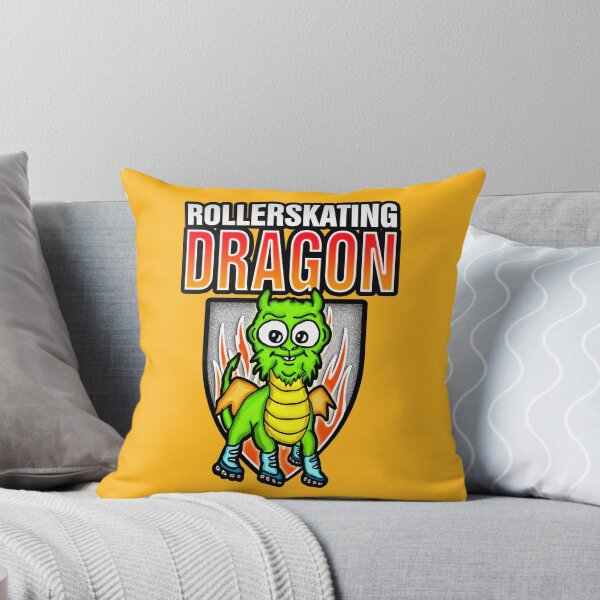 Item preview, ROLLERSKATING DRAGON designed and sold by BeaverNight.