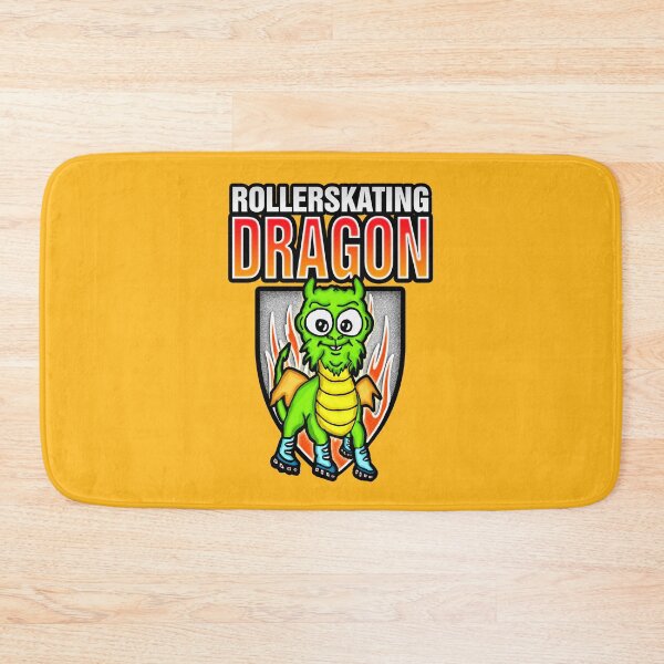 Item preview, ROLLERSKATING DRAGON designed and sold by BeaverNight.