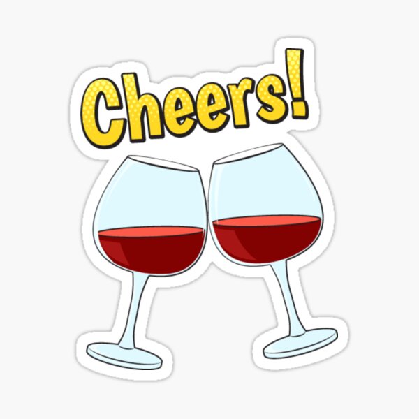 Artikel-Vorschau von trink prost kunst, rotes getränk, weißes glas, prost lass uns feiern, designt und verkauft von Rikirajmoniram.