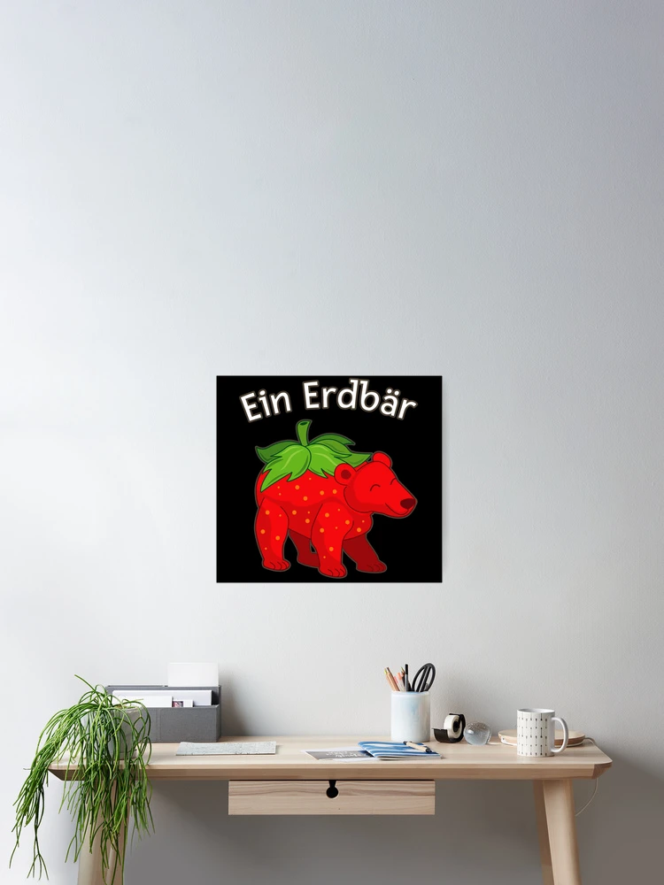 Thumbnail 2 of 3, Poster, A Strawbear designed and sold by RascalMedia.