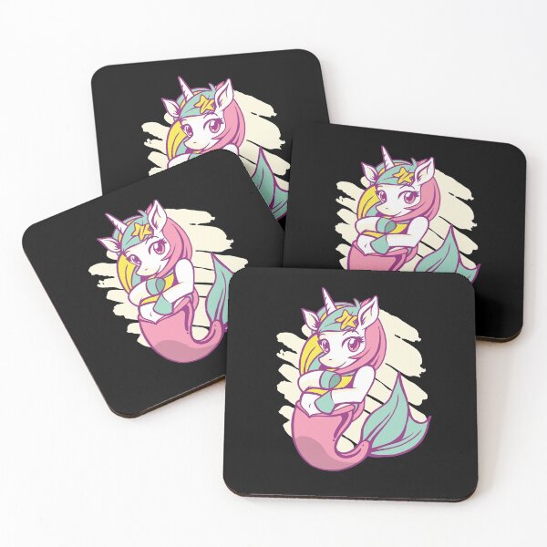 Item preview, Mermaid as a unicorn designed and sold by Frergo.
