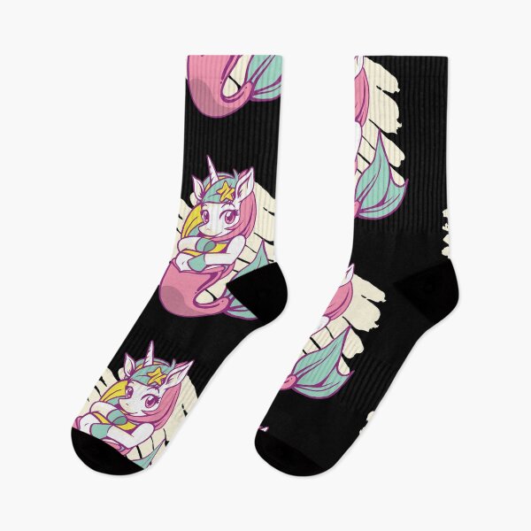 Item preview, Mermaid as a unicorn designed and sold by Frergo.