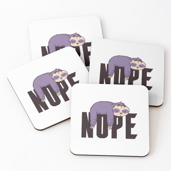 Item preview, Nope with sloth designed and sold by Frergo.