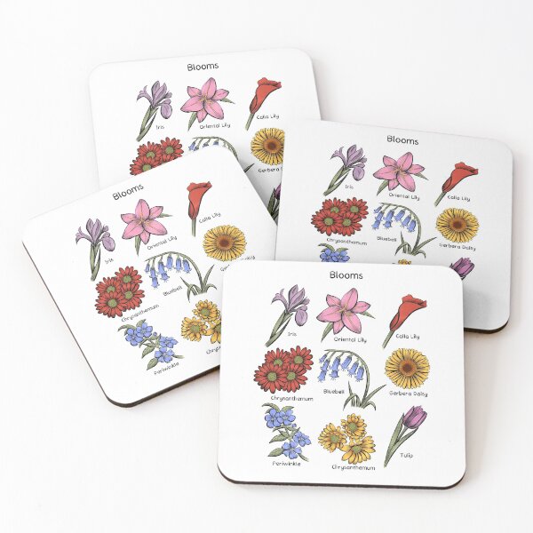 Item preview, Blooms Botanical Vintage Floral Botanists  designed and sold by basselelkadi.