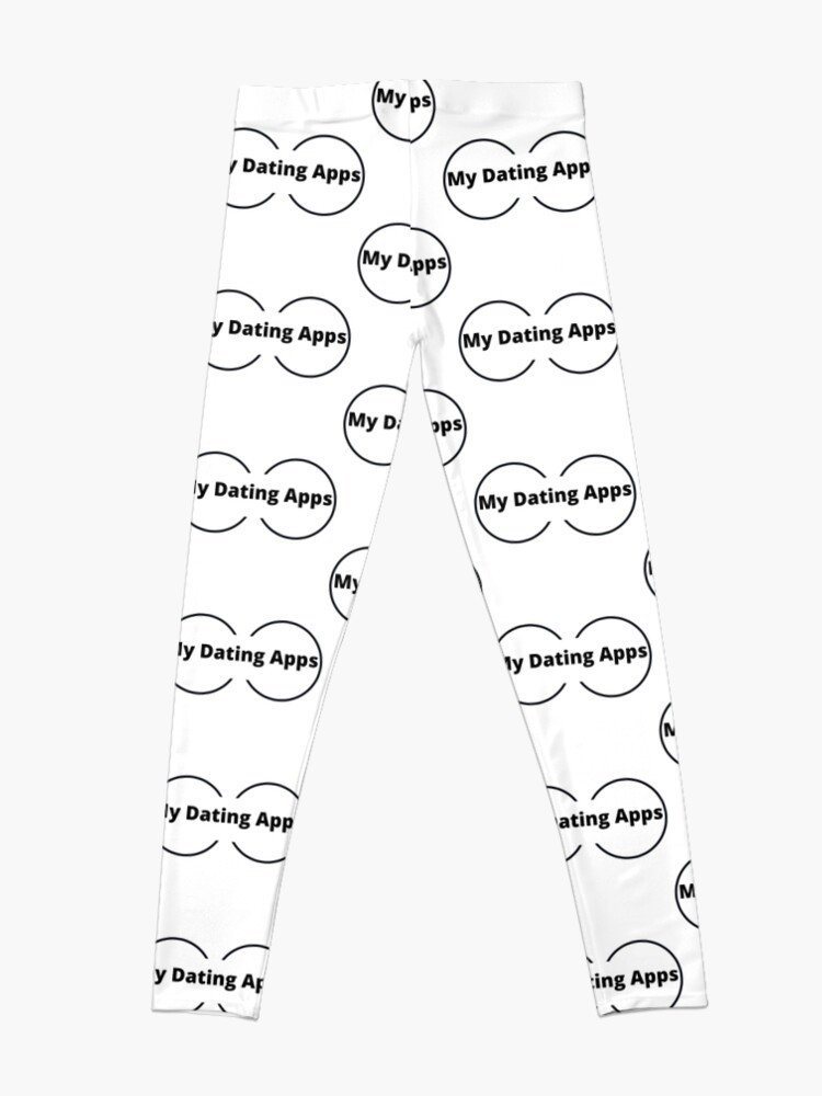 Alternate view of MY DATING APPS for women Leggings