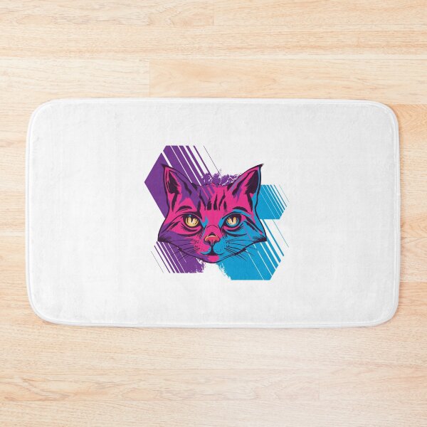 Item preview, Trippy cat vaporwave designed and sold by Frergo.