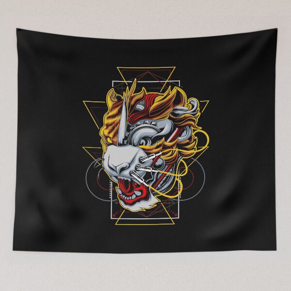 Item preview, Cyber Lion designed and sold by Arthur Wendler.