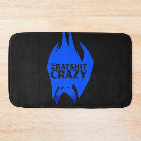 Item preview, #batshitcrazy blue designed and sold by Raymond Gilford.