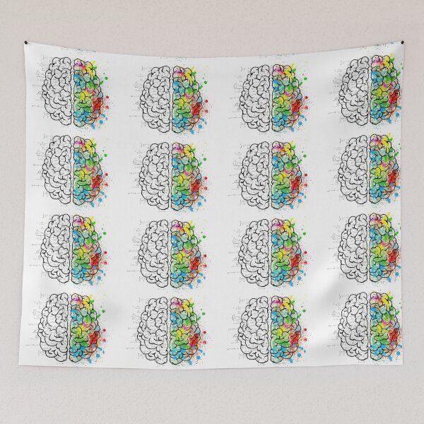 Item preview, Brain Creative And Logical Hemispheres designed and sold by shirtye.
