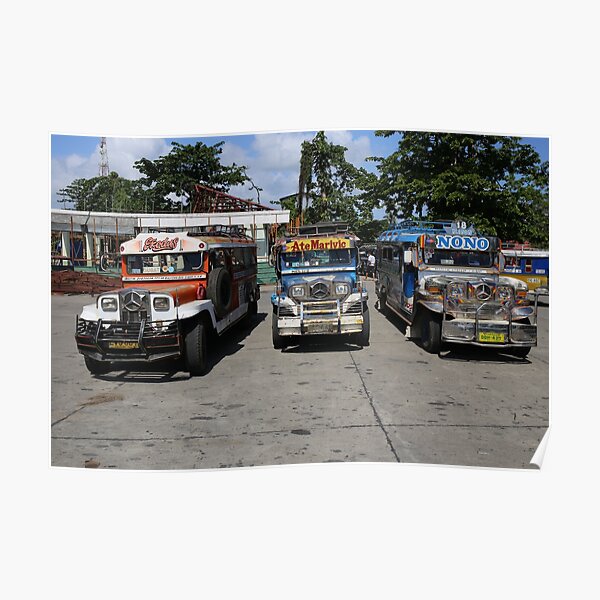 4628 Jeepneys Poster