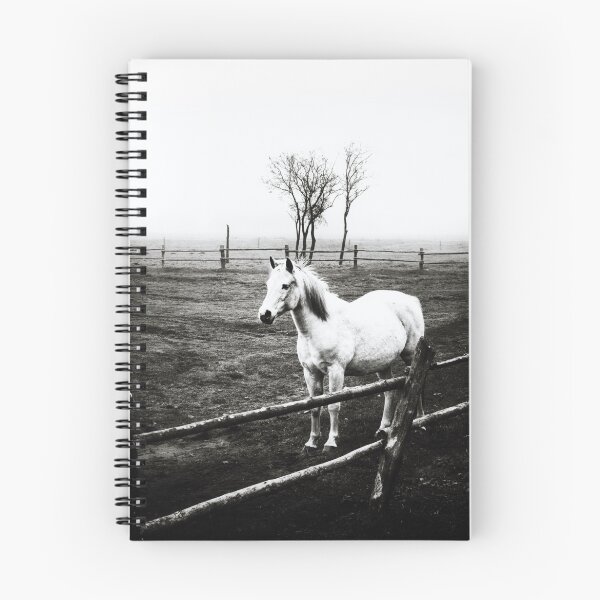 Item preview, white horse designed and sold by novopics.