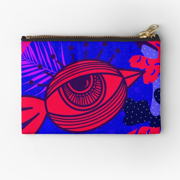 Birds Eye View - Monsthree Zipper Pouch