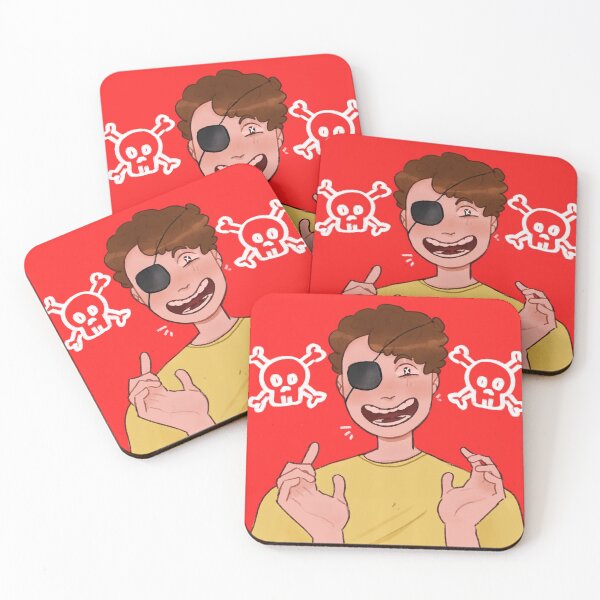 evil morty Coasters (Set of 4)