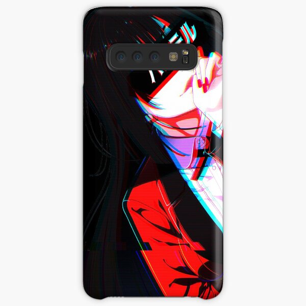 "CRIMSON" - Aesthetic Cyberpunk Kakegurui Design Samsung Galaxy Snap Case