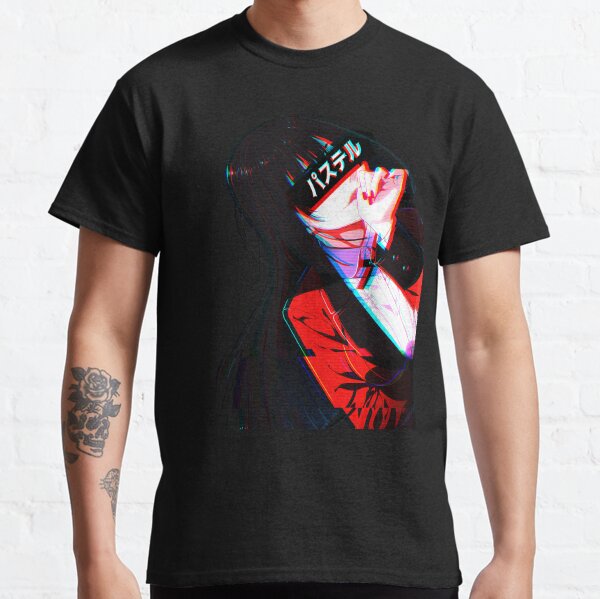 "CRIMSON" - Aesthetic Cyberpunk Kakegurui Design Classic T-Shirt
