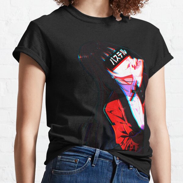 "CRIMSON" - Aesthetic Cyberpunk Kakegurui Design Classic T-Shirt