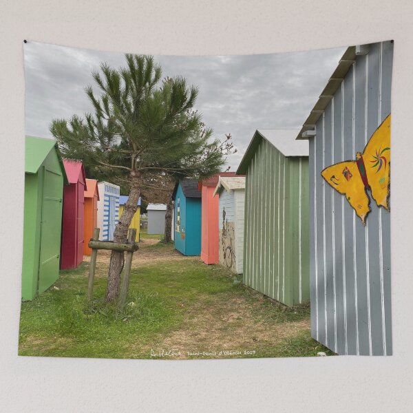 Item preview, In the center of the rows of beach huts designed and sold by AHELENE.