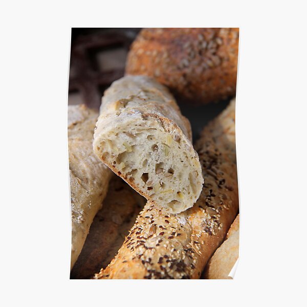 Sunflower & Pumpkin Seed Bread Poster