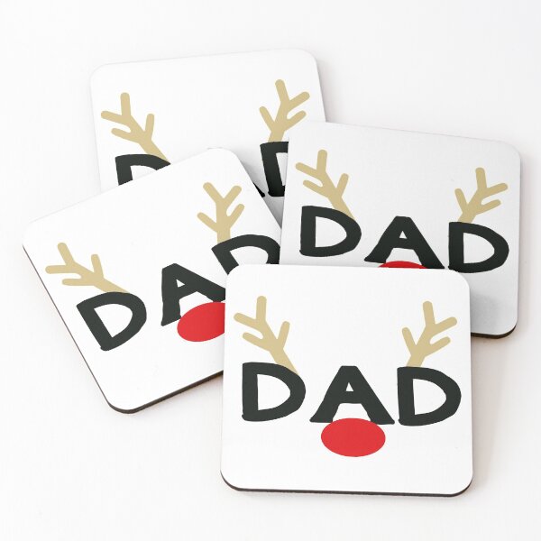 Item preview, Reindeer Dad Xmas Holiday Tee Red Matching Shirts Rudolph designed and sold by ArtikIceTees.
