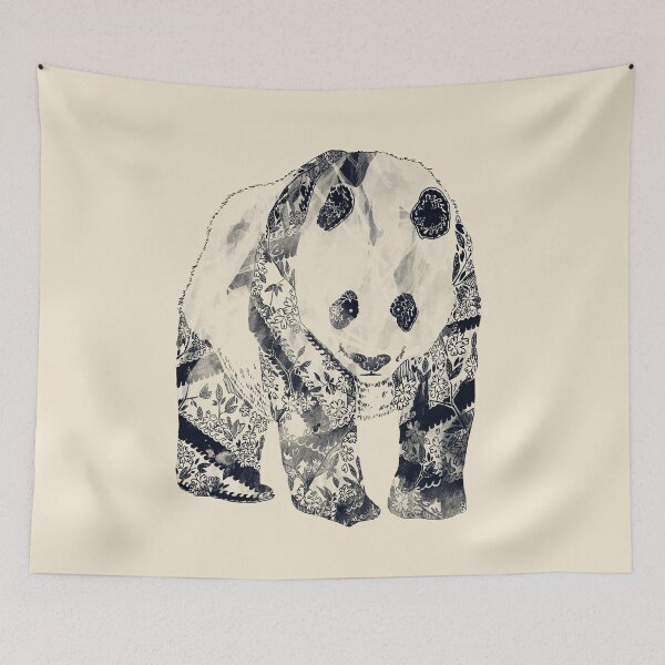 Item preview, Tattooed Panda by Tobe Fonseca designed and sold by Tobe Fonseca®.