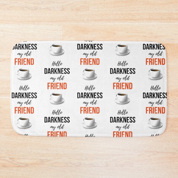 Item preview, Hello Darkness My Old Friend designed and sold by PinkPandaPress.