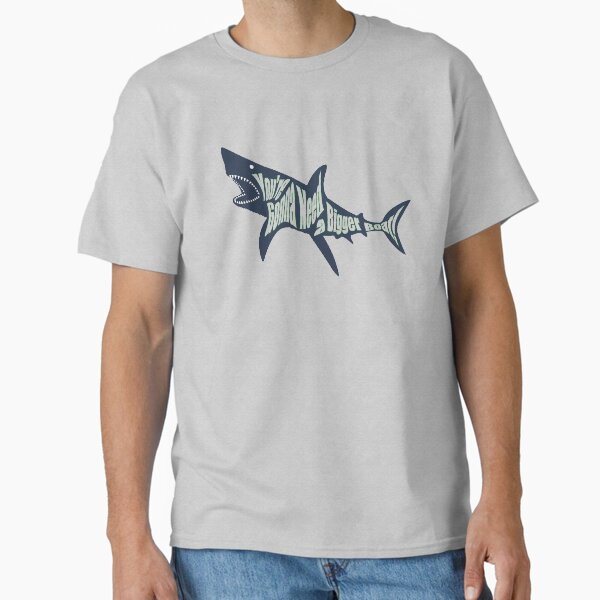 Item preview, Gonna Need a Bigger Boat! - Classic Jaws Movie Quote designed and sold by Chadan6677.