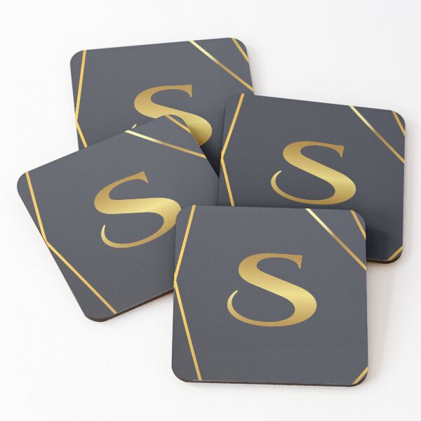 Item preview, Marble Monogram Gold S  designed and sold by meedTee.